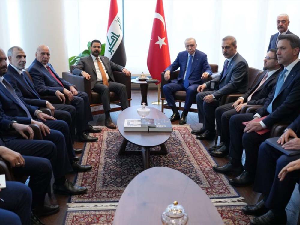 اجتماع عراقي تركي بحضور مسؤولين من البلدين لبحث التعاون والعلاقات المشتركة.