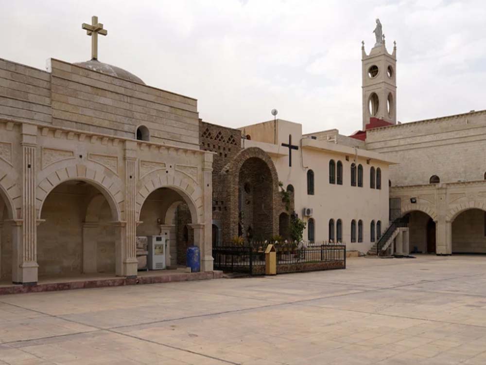 كنائس بغديدا في قضاء الحمدانية بمحافظة نينوى