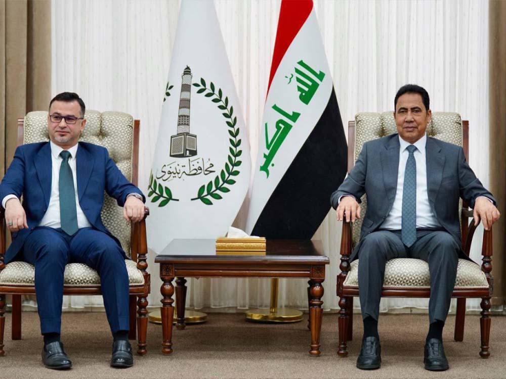 محافظ نينوى عبد القادر الدخيل يلتقي وكيل وزارة العمل لبحث تشغيل الشباب وحماية حقوق عمال القطاع الخاص