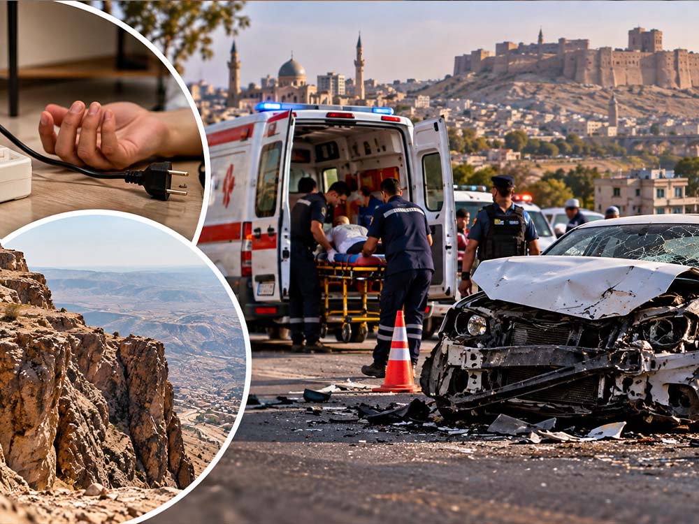حوادث متفرقة في نينوى تسفر عن وفاة شخصين وإصابة 6 آخرين خلال 24 ساعة