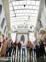 سوق الصاغة التراثي في الموصل القديمة بعد اكتمال أعماله وتهيئته للنشاط التجاري