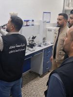 فريق التفتيش الصحي يغلق مختبرًا أهليًا غير مجاز في الموصل بعد ضبط مخالفات صحية
