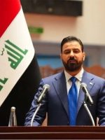 رئيس مجلس الوزراء العراقي علي الزيدي خلال كلمة رسمية أمام البرلمان